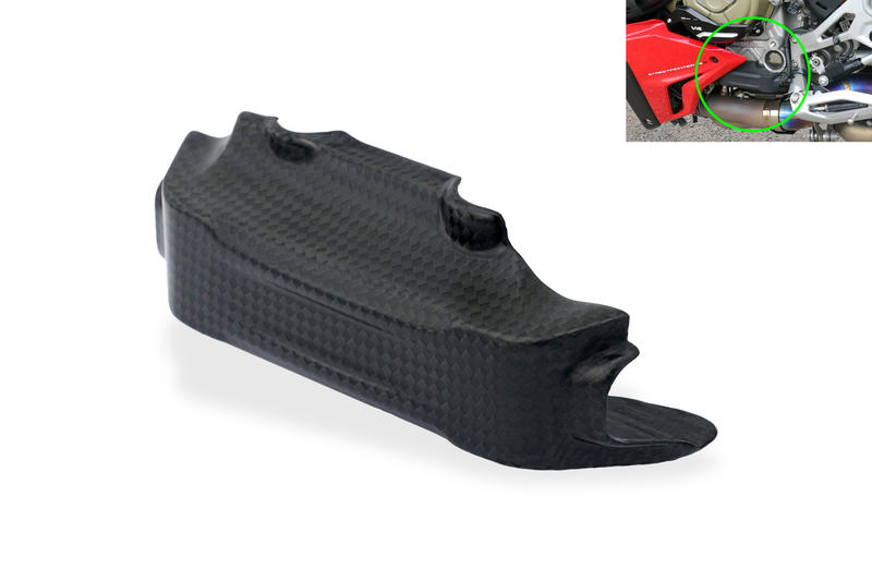 Cover cablaggio QS Ducati Streetfighter V4 - carbonio