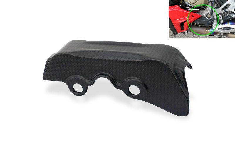 Cover cablaggio QS Ducati Streetfighter V4 - carbonio