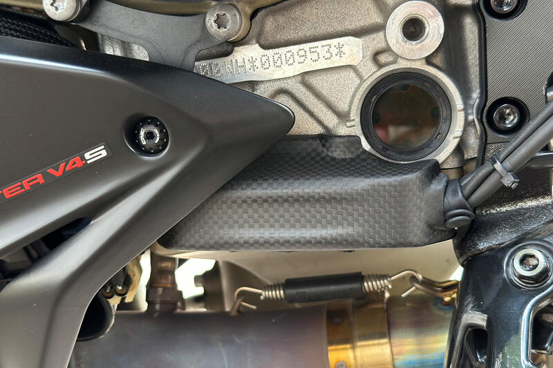 Cover cablaggio QS Ducati Streetfighter V4 - carbonio
