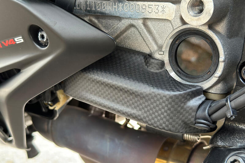 Cover cablaggio QS Ducati Streetfighter V4 - carbonio
