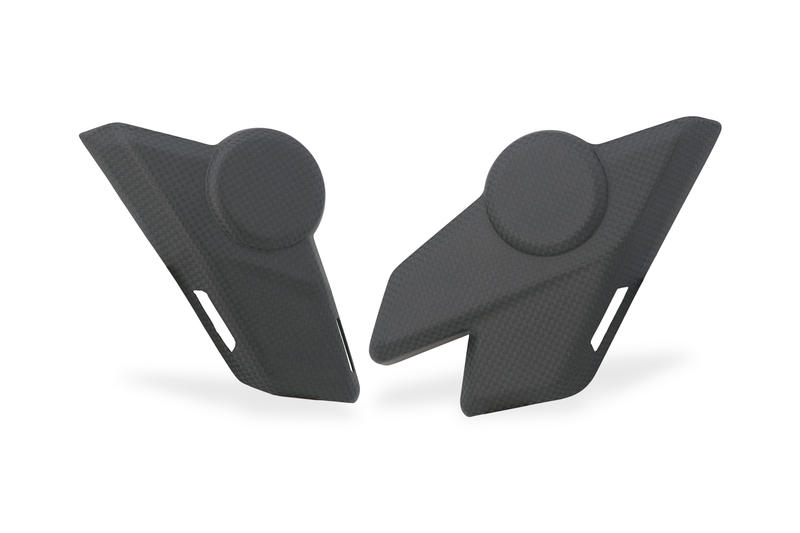 Cover piastre telaio inferiori Ducati Multistrada V4 - Carbonio