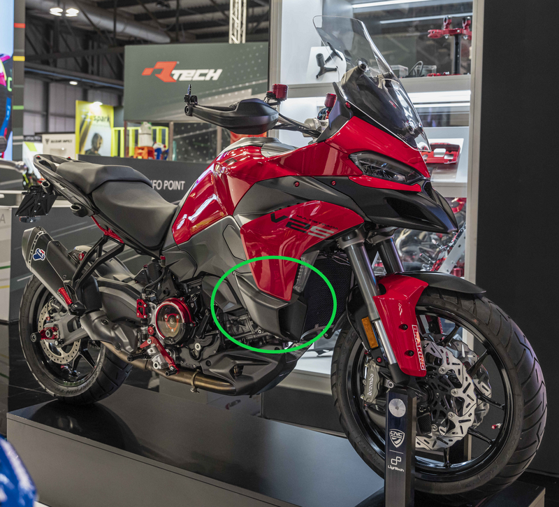 Alette in carbonio per Ducati Multistrada V2 MY2025