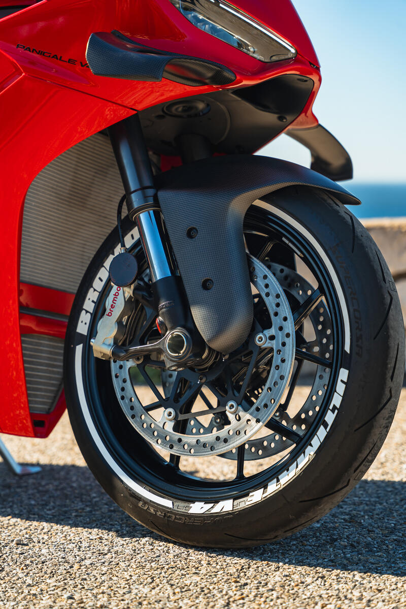 Parafango anteriore in carbonio per Ducati Panigale V4