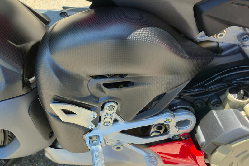 Paracalore collettori Ducati Panigale V4 - carbonio