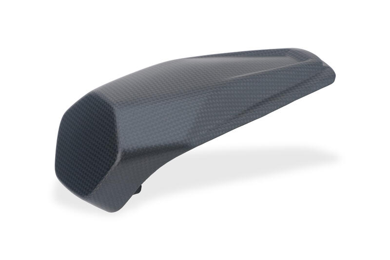 Schienalino / Tampone sella posteriore in carbonio per Ducati Panigale V4 MY 2025 e Streetfighter V4 MY2025