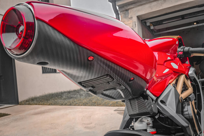 Cover centralina ABS MV Agusta Superveloce - Carbonio