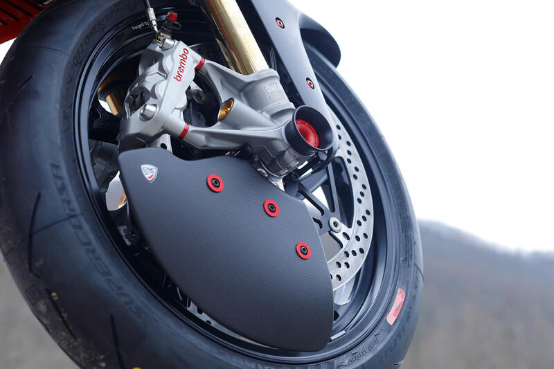 GP Ducts EVO – Raffreddamento Freni in Carbonio Opaco – Ducati Multistrada V4 MY2025