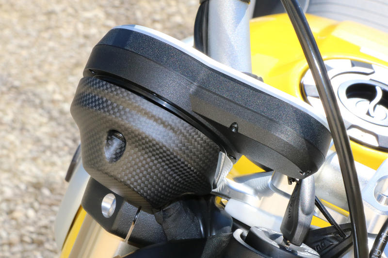 Cover strumentazione - carbonio opaco per Ducati Scrambler