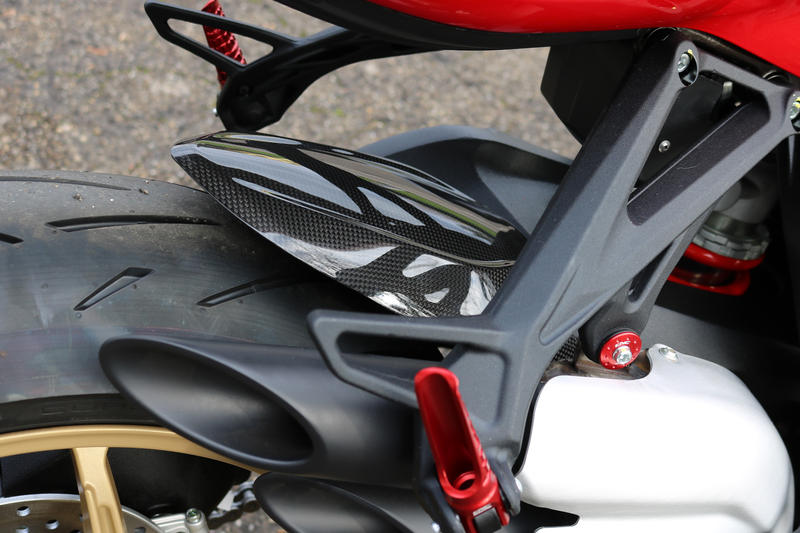 Parafango posteriore carbonio MV Agusta