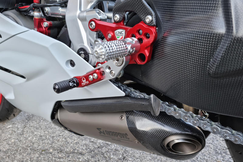 Cavalletto laterale Ducati Panigale - carbonio opaco
