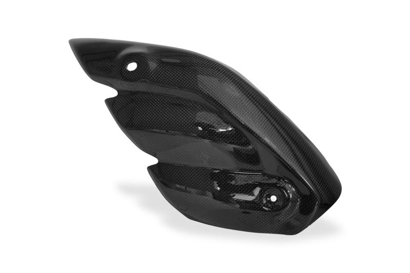 Paracalore silenziatore MV Agusta - carbonio