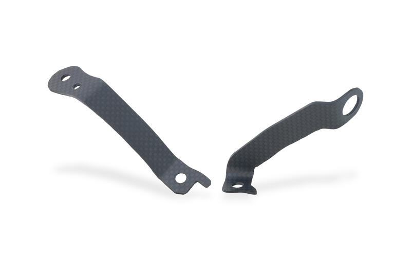 Kit staffe serbatoio fluido freno e frizione Ducati Panigale V4 - Carbonio