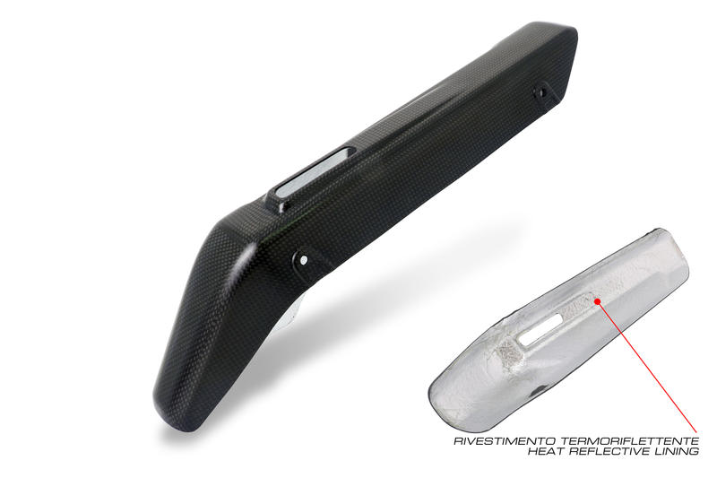 Paracalore Silenziatore Ducati Multistrada V4 - Carbonio