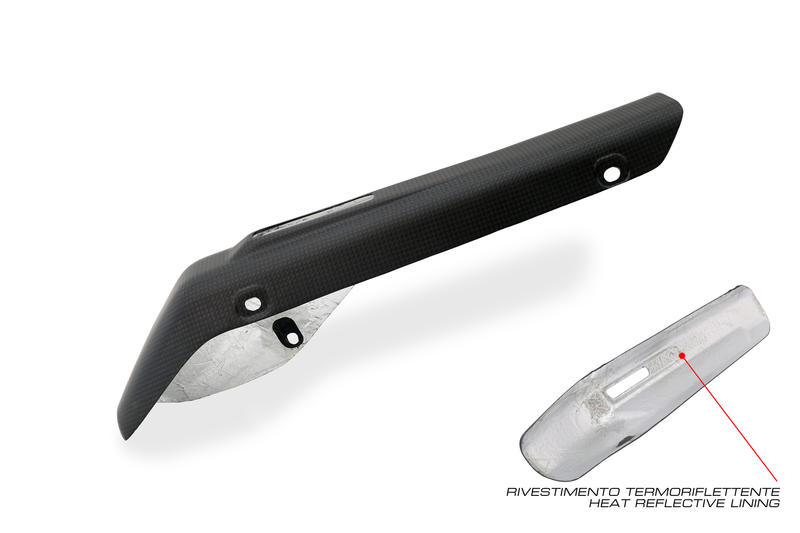 Paracalore Terminale Akrapovic Ducati Multistrada V4 - Carbonio