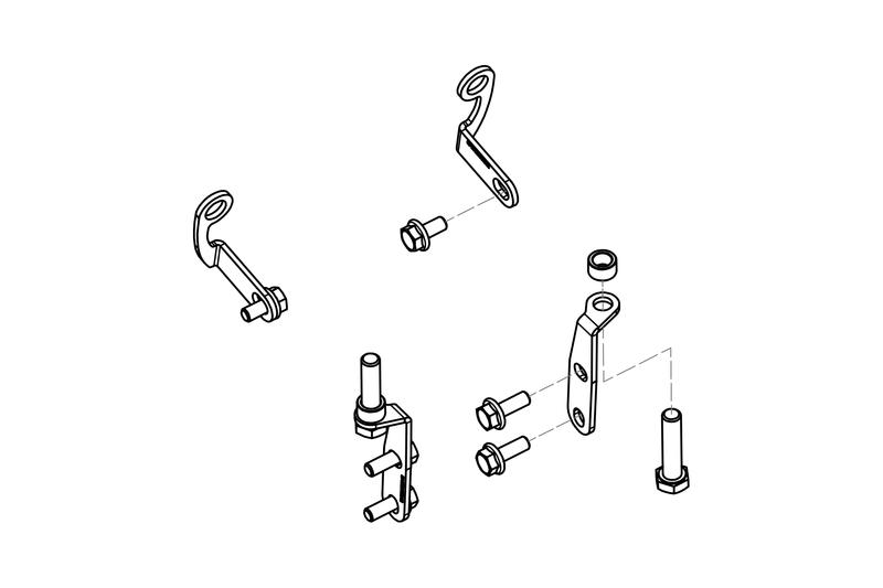 GP DUCTS - Kit montaggio