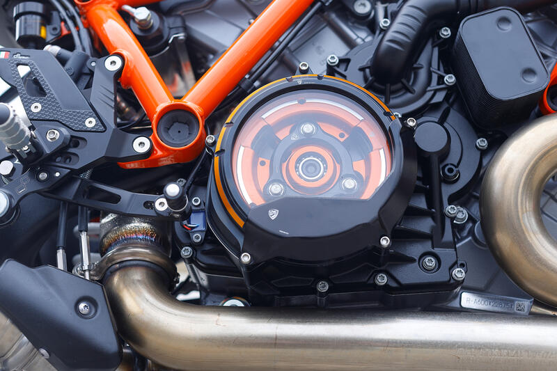 Carter trasparente per frizioni ad olio KTM - Protezione