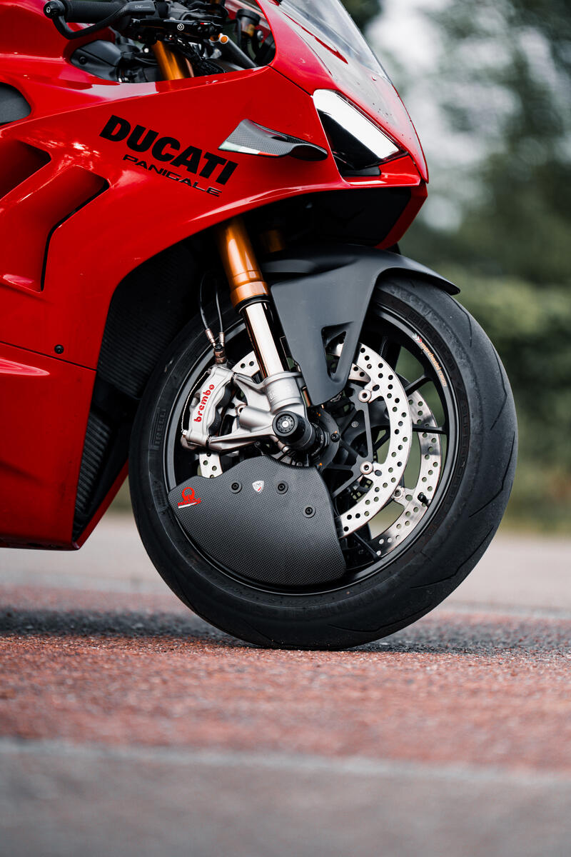 GP DUCTS EVO - Sistema Raffreddamento Impianto Frenante - Carbonio Opaco - Pramac Racing