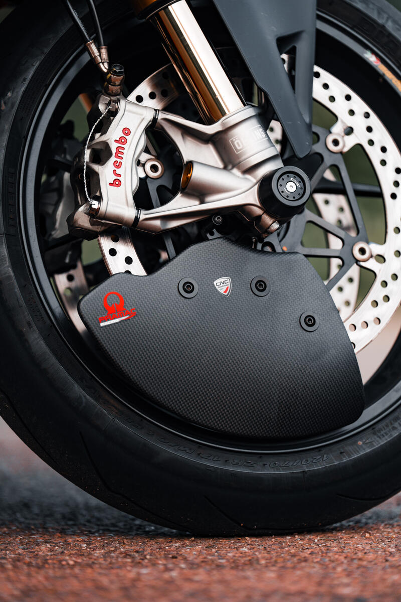 GP DUCTS EVO - Sistema Raffreddamento Impianto Frenante - Carbonio Opaco - Pramac Racing