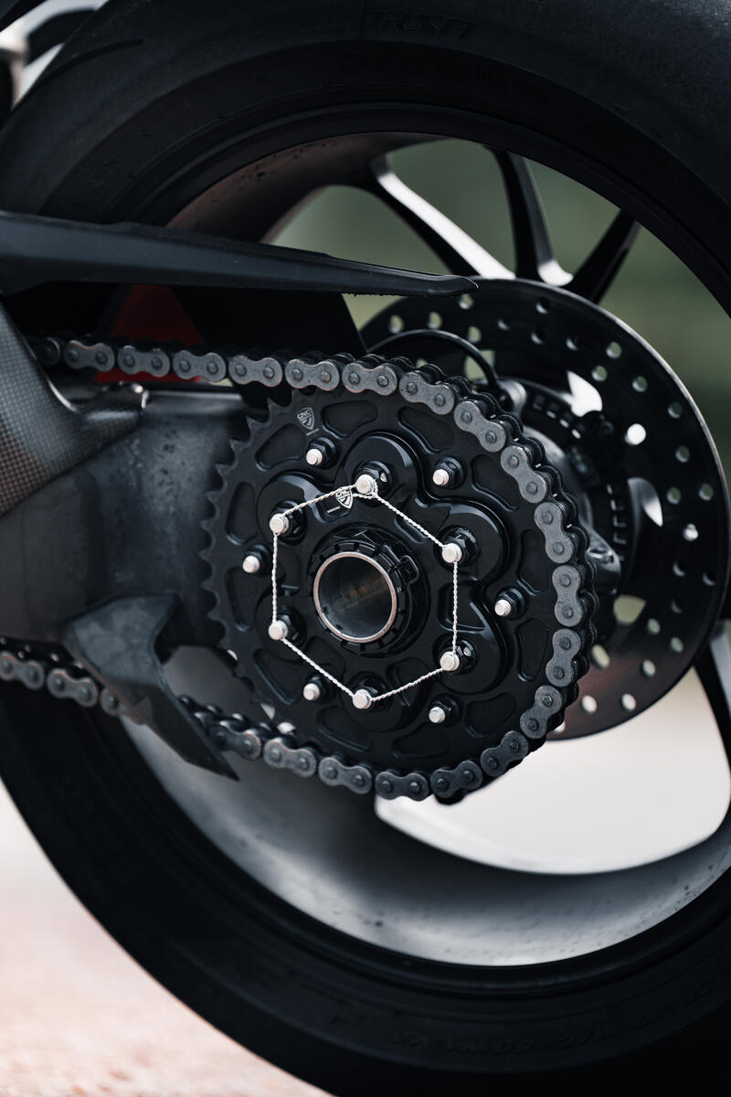 Flangia portacorona Ducati