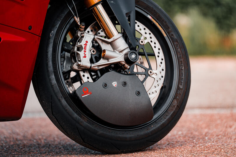 GP DUCTS EVO - Sistema Raffreddamento Impianto Frenante - Carbonio Opaco - Pramac Racing