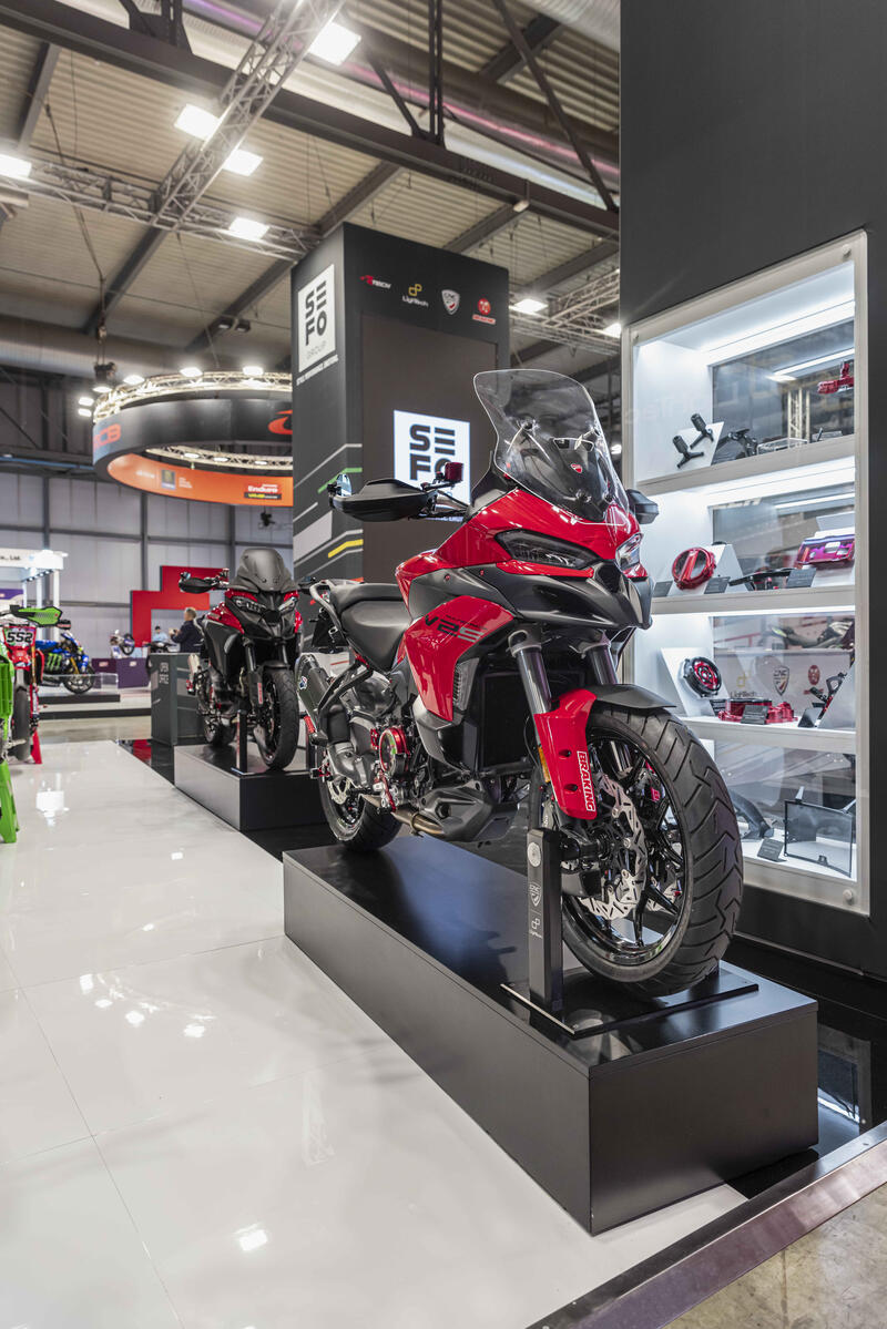 Deflettori aria in carbonio per Ducati Multistrada V2 MY2025