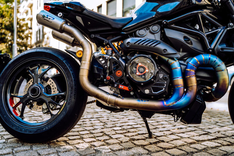 Carter trasparente per frizioni a olio Ducati