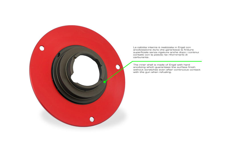 Tappo serbatoio carburante - Livrea Tricolore