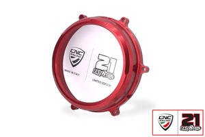 Carter trasparente per frizioni a olio Ducati Panigale e Streetfighter V2 - Troy Bayliss Limited Edition <p>Rosso</p>