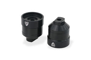 Contrappesi manubrio Moto Guzzi V85 TT <p>Nero</p>