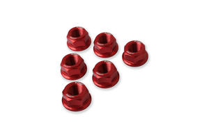 Dadi corona M10x1.25 6pz <p>Rosso</p>