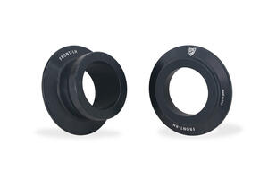 Kit distanziali mozzo ruota anteriore Ducati <p>Nero</p>