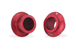Kit distanziali mozzo ruota anteriore Ducati <p>Rosso</p>