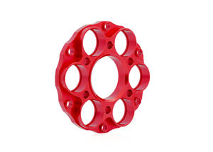 Flangia parastrappi Ducati <p>Rosso</p>