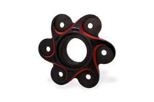 Flangia portacorona Ducati - Bicolor <p>Nero</p>