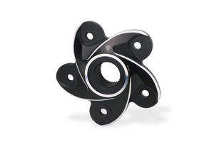 Flangia portacorona Ducati <p>Nero</p>