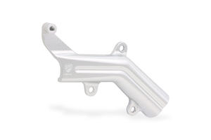 Cover tubazioni con supporto serbatoio freno posteriore Ducati Argento