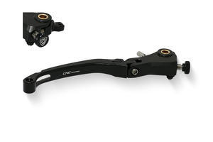 Leva freno Race - pieghevole <p>Nero</p>