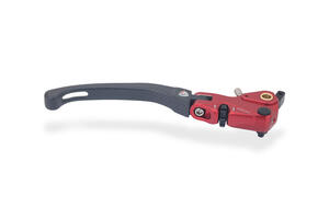 Leva freno RACE EVO Pieghevole Carbonio Opaco per pompe freno Brembo semi-radiali <p>Rosso</p>