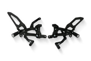 Pedane regolabili Ducati per serie Panigale V4 - Carbon <p>Nero</p>