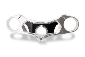 Piastre di sterzo Ducati Panigale V4 - Superiore CARBON Argento