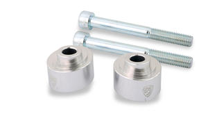 Alzamanubrio H 20mm Ducati Multistrada V4 per riser OEM Argento