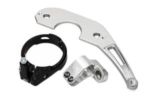 SUPPORTO AMMORTIZZATORE DI STERZO Ducati Scrambler Argento