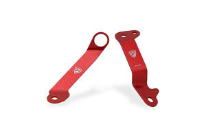 Kit staffe serbatoio fluido freno e frizione Ducati Panigale <p>Rosso</p>