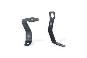 Kit staffe serbatoio fluido freno e frizione Moto Guzzi Mandello <p>Nero</p>