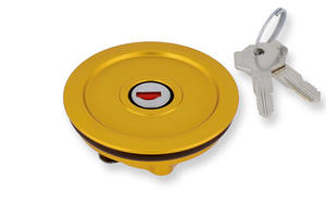 Tappo serbatoio carburante - chiusura Key Lock Oro