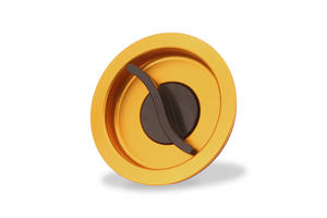 Tappo serbatoio carburante - chiusura Fast Open BICOLOR Oro