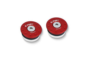 Tappi pedane OEM Ducati SBK serie Panigale / Streetfighter V4 - V2 <p>Rosso</p>