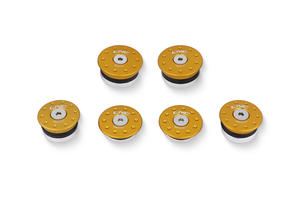 Frame caps kit Ducati Hypermotard 950 Gold