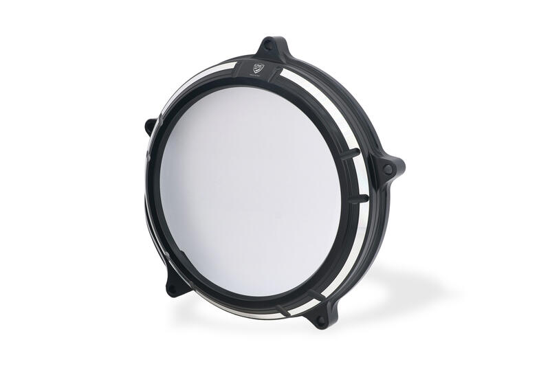 Carter frizione trasparente KTM LC8 Bicolor Nero/Argento