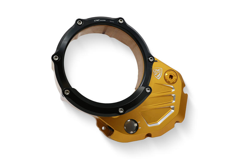 Carter trasparente per frizioni ad olio Ducati - Protezione Nero
